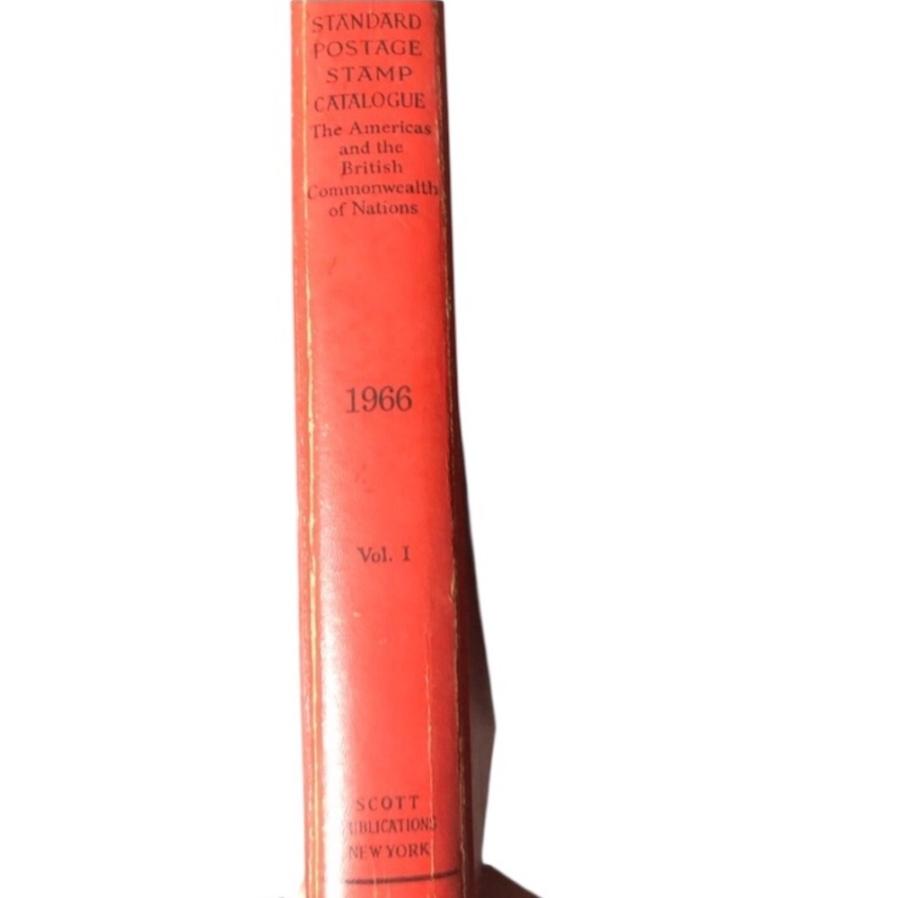 Standard Postage Stamp Catalogue 1966 Vol 1 Scott Publication Hardcover